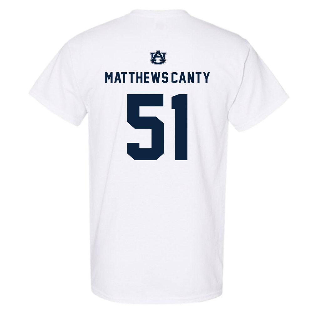 Auburn - NCAA Football : Michael Matthews-Canty - Replica Shersey T-Shirt-1
