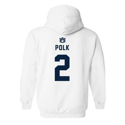 Auburn - NCAA Women's Soccer : Torrey Polk - Replica Shersey Hooded Sweatshirt-1