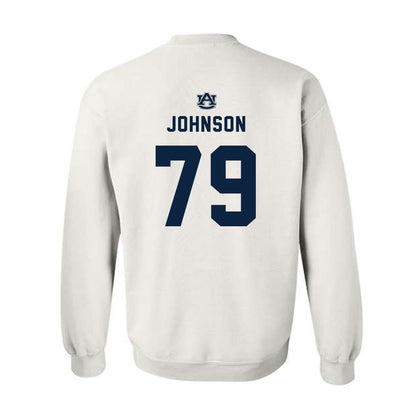 Auburn - NCAA Football : Tyler Johnson - Replica Shersey Crewneck Sweatshirt-1