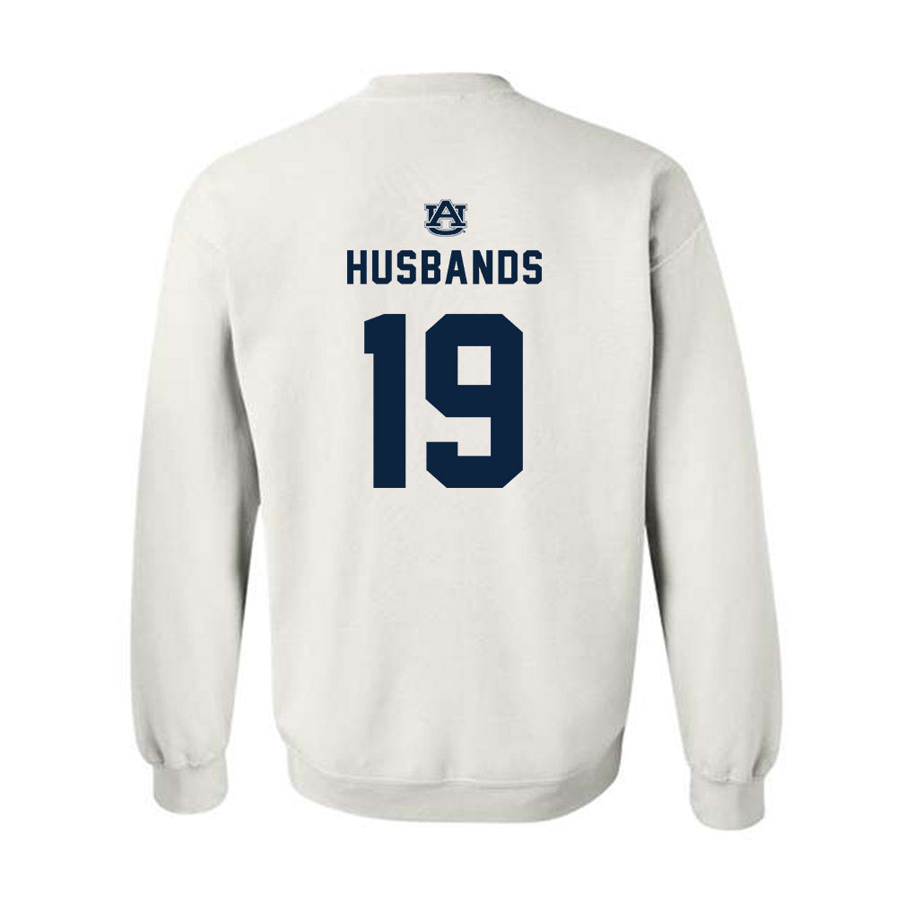 Auburn - NCAA Women's Soccer : Kennedy Husbands - Replica Shersey Crewneck Sweatshirt-1