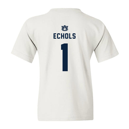 Auburn - NCAA Football : Jonathan Echols - Replica Shersey Youth T-Shirt-1