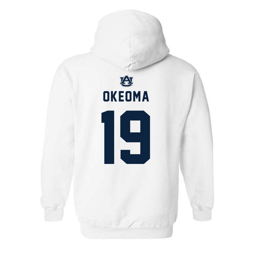 Auburn - NCAA Women's Volleyball : Jasmine Okeoma - Replica Shersey Hooded Sweatshirt-1