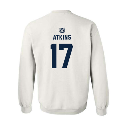 Auburn - NCAA Football : Xavier Atkins - Replica Shersey Crewneck Sweatshirt-1