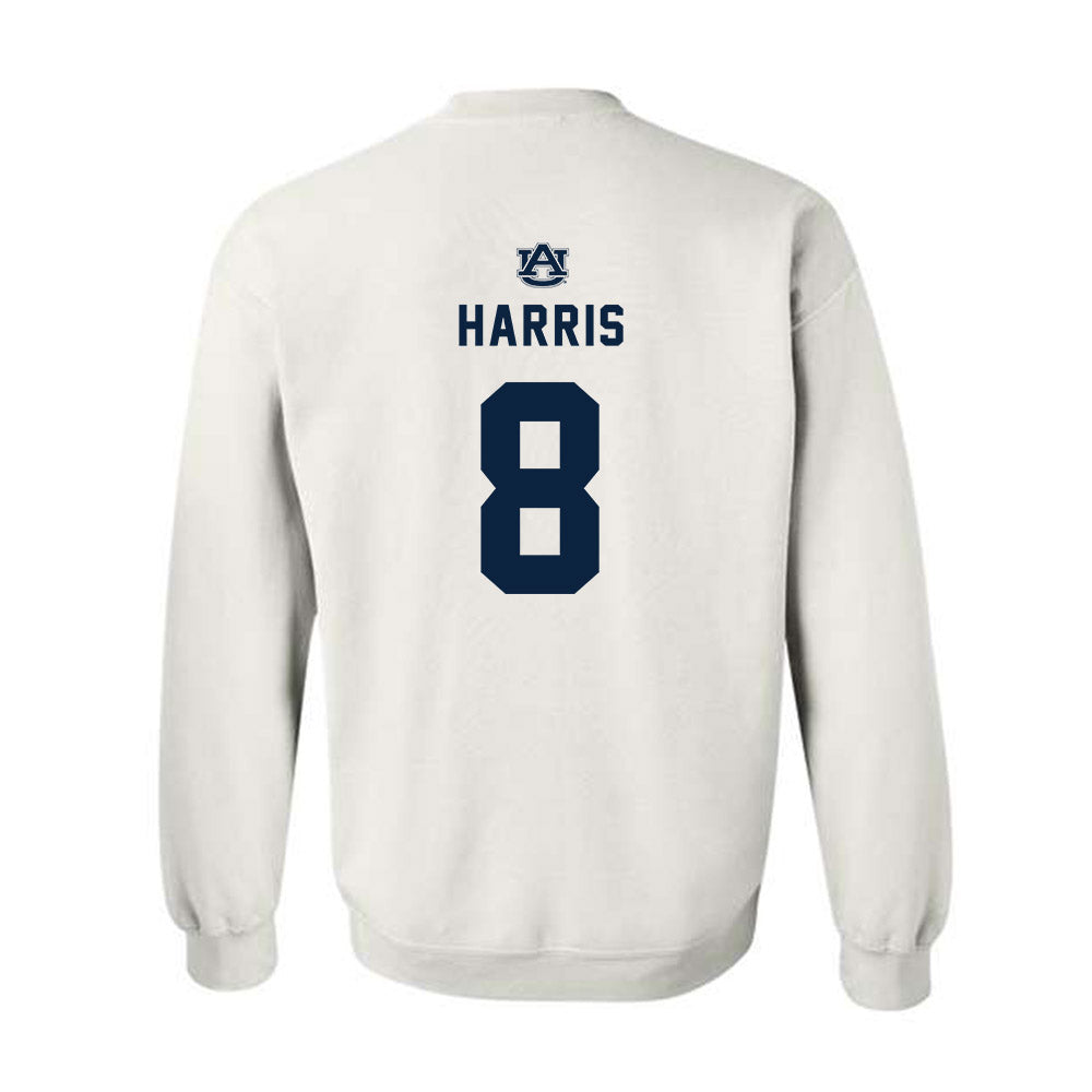 Auburn - NCAA Football : Kaleb Harris - Replica Shersey Crewneck Sweatshirt-1