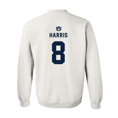 Auburn - NCAA Football : Kaleb Harris - Replica Shersey Crewneck Sweatshirt-1