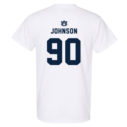 Auburn - NCAA Football : Nathan Johnson - Replica Shersey T-Shirt-1