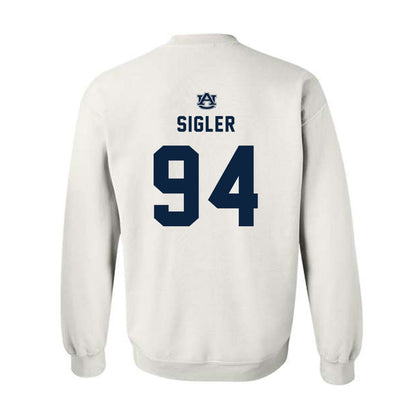 Auburn - NCAA Football : Cody Sigler - Replica Shersey Crewneck Sweatshirt-1