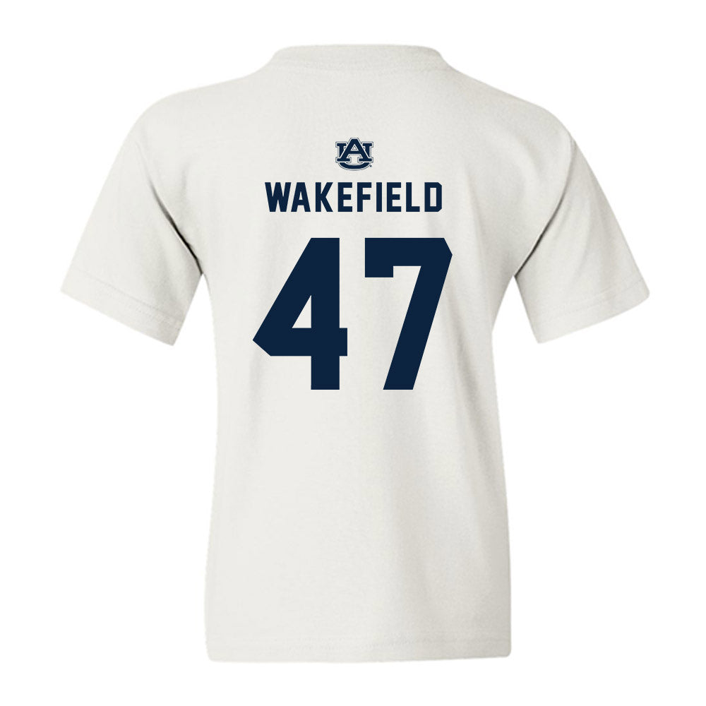 Auburn - NCAA Football : Travis Wakefield - Replica Shersey Youth T-Shirt-1