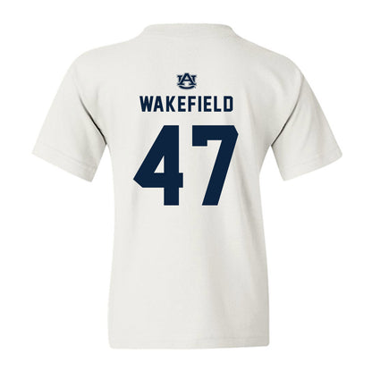 Auburn - NCAA Football : Travis Wakefield - Replica Shersey Youth T-Shirt-1