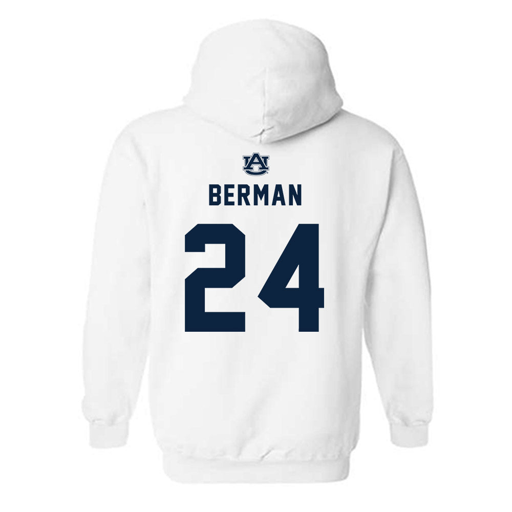 Auburn - NCAA Men's Basketball : Lior Berman - Replica Shersey Hooded Sweatshirt