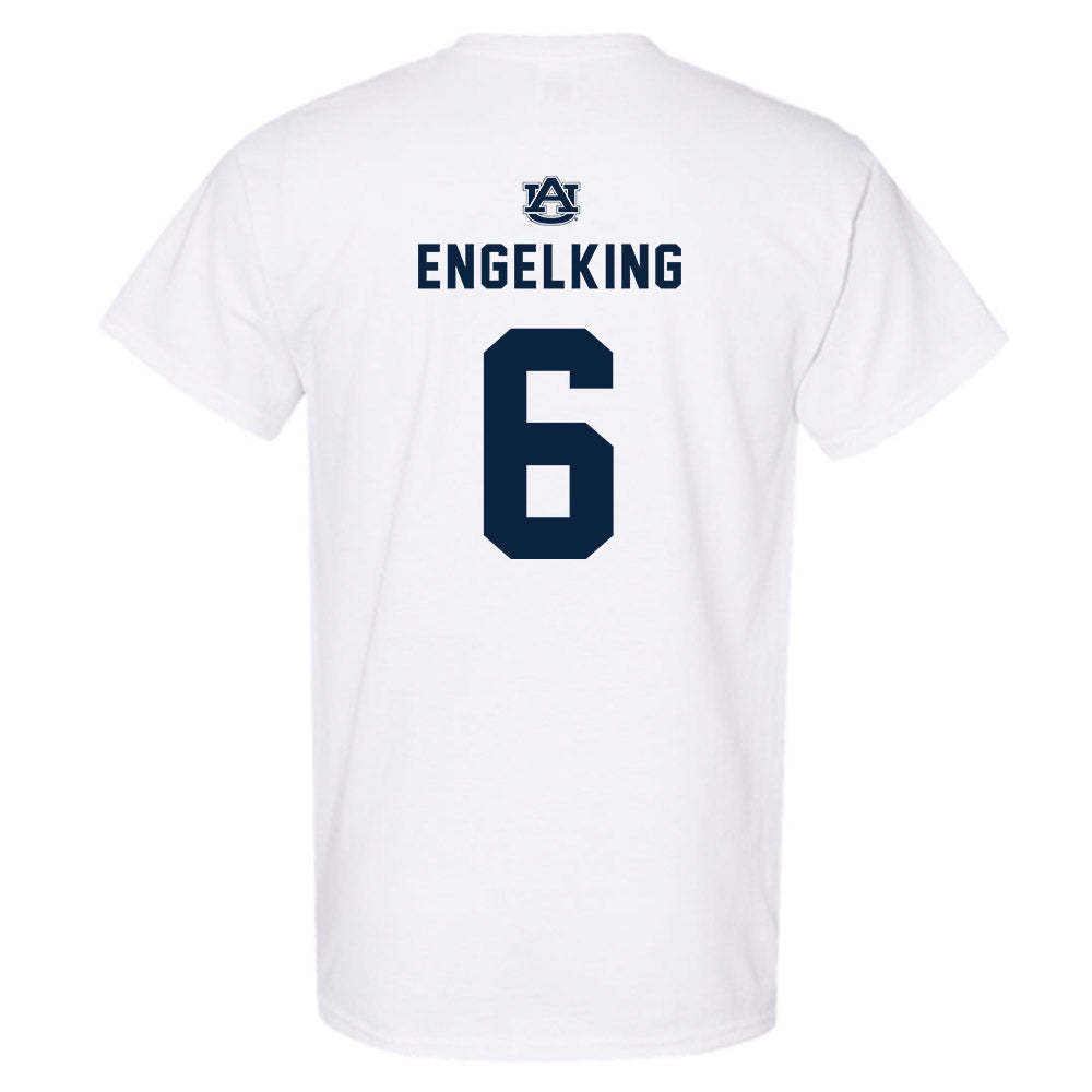 Auburn - NCAA Women's Soccer : Holly Engelking - Replica Shersey T-Shirt-1