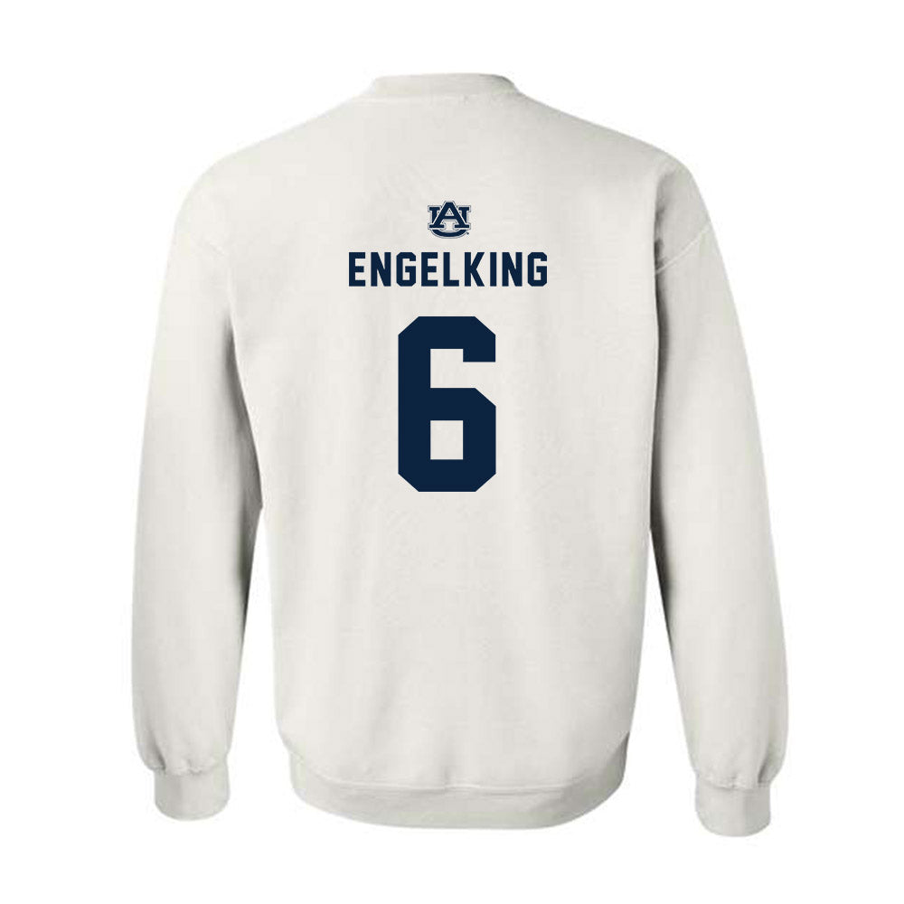 Auburn - NCAA Women's Soccer : Holly Engelking - Replica Shersey Crewneck Sweatshirt-1