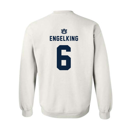 Auburn - NCAA Women's Soccer : Holly Engelking - Replica Shersey Crewneck Sweatshirt-1