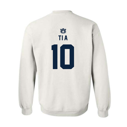 Auburn - NCAA Football : Tristan Ti'a - Replica Shersey Crewneck Sweatshirt-1