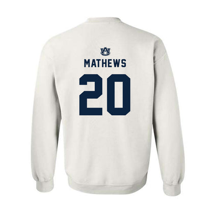 Auburn - NCAA Football : Jacoby Mathews - Replica Shersey Crewneck Sweatshirt-1