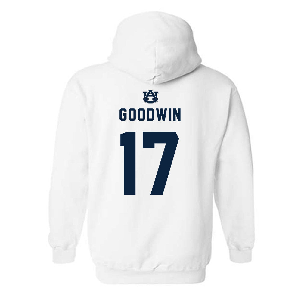 Auburn - NCAA Women's Soccer : Allison Goodwin - Replica Shersey Hooded Sweatshirt-1