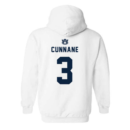 Auburn - NCAA Women's Soccer : Teigan Cunnane - Replica Shersey Hooded Sweatshirt-1