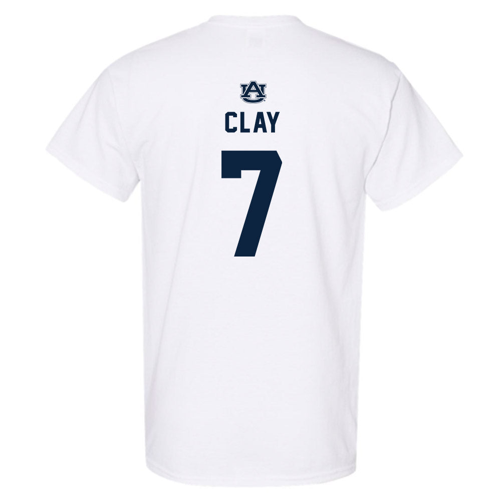 Auburn - NCAA Baseball : Todd Clay - Replica Shersey T-Shirt-1