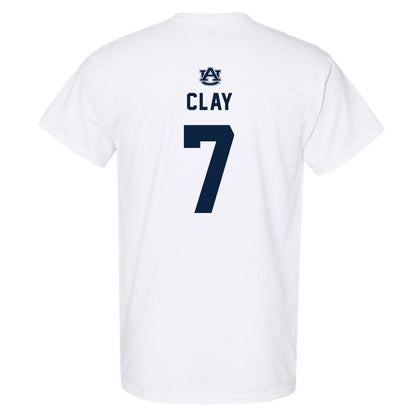 Auburn - NCAA Baseball : Todd Clay - Replica Shersey T-Shirt-1