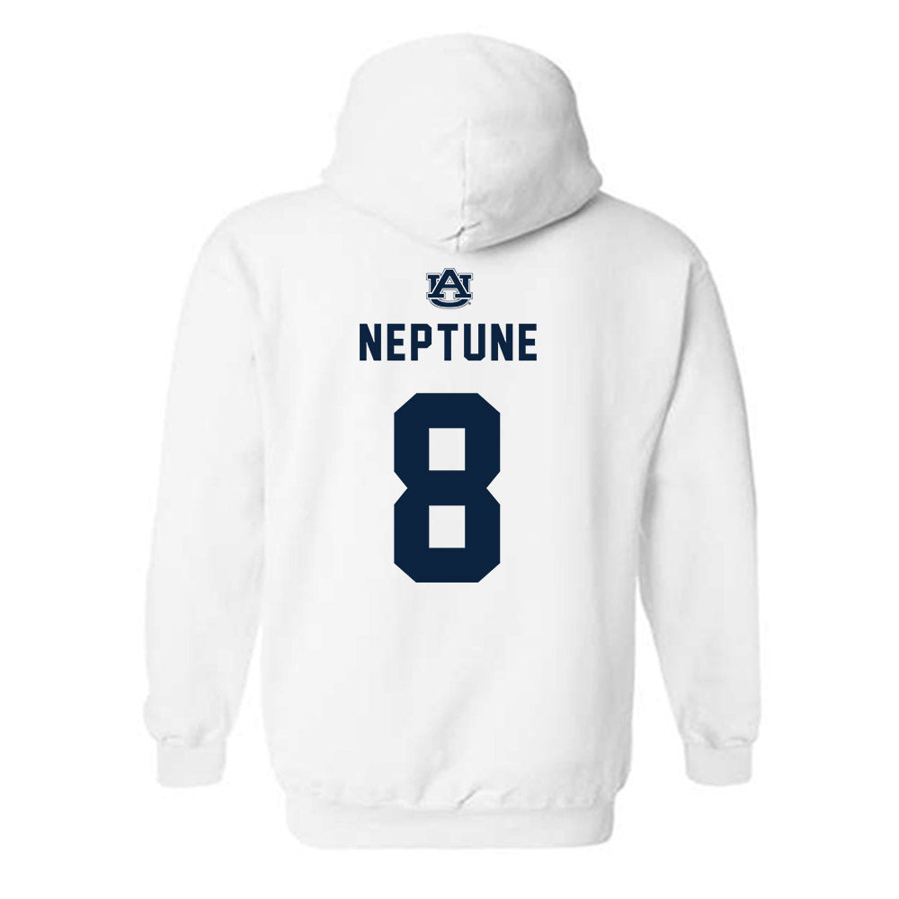 Auburn - NCAA Football : Christian Neptune - Replica Shersey Hooded Sweatshirt-1