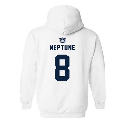 Auburn - NCAA Football : Christian Neptune - Replica Shersey Hooded Sweatshirt-1