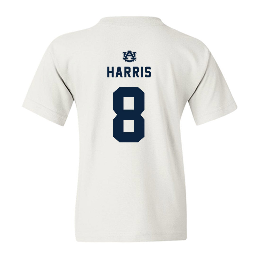 Auburn - NCAA Football : Kaleb Harris - Replica Shersey Youth T-Shirt-1