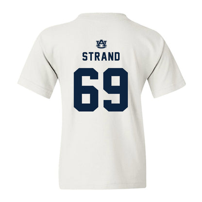 Auburn - NCAA Football : Jacob Strand - Replica Shersey Youth T-Shirt-1