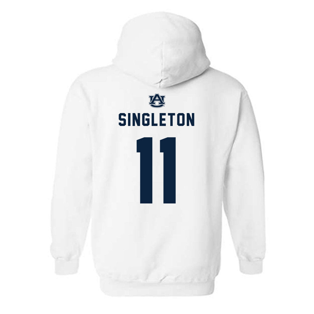 Auburn - NCAA Football : Keshaun Singleton - Replica Shersey Hooded Sweatshirt-1