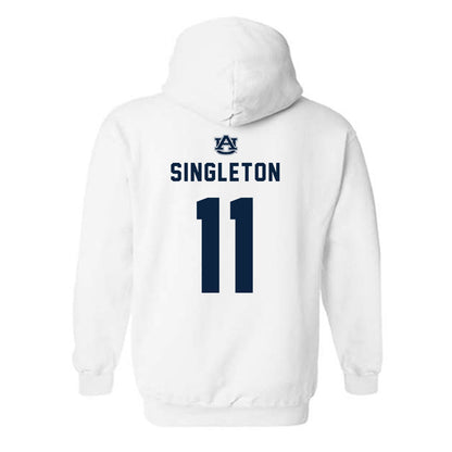 Auburn - NCAA Football : Keshaun Singleton - Replica Shersey Hooded Sweatshirt-1
