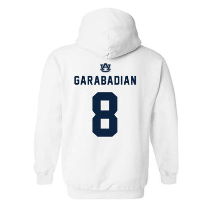Auburn - NCAA Women's Basketball : Eva Garabadian - Replica Shersey Hooded Sweatshirt-1
