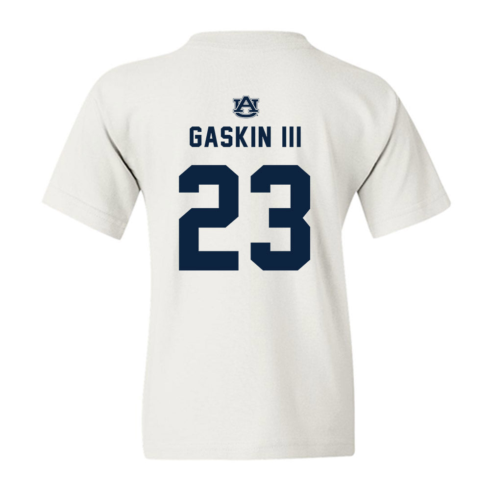 Auburn - NCAA Football : Fred Gaskin III - Replica Shersey Youth T-Shirt-1