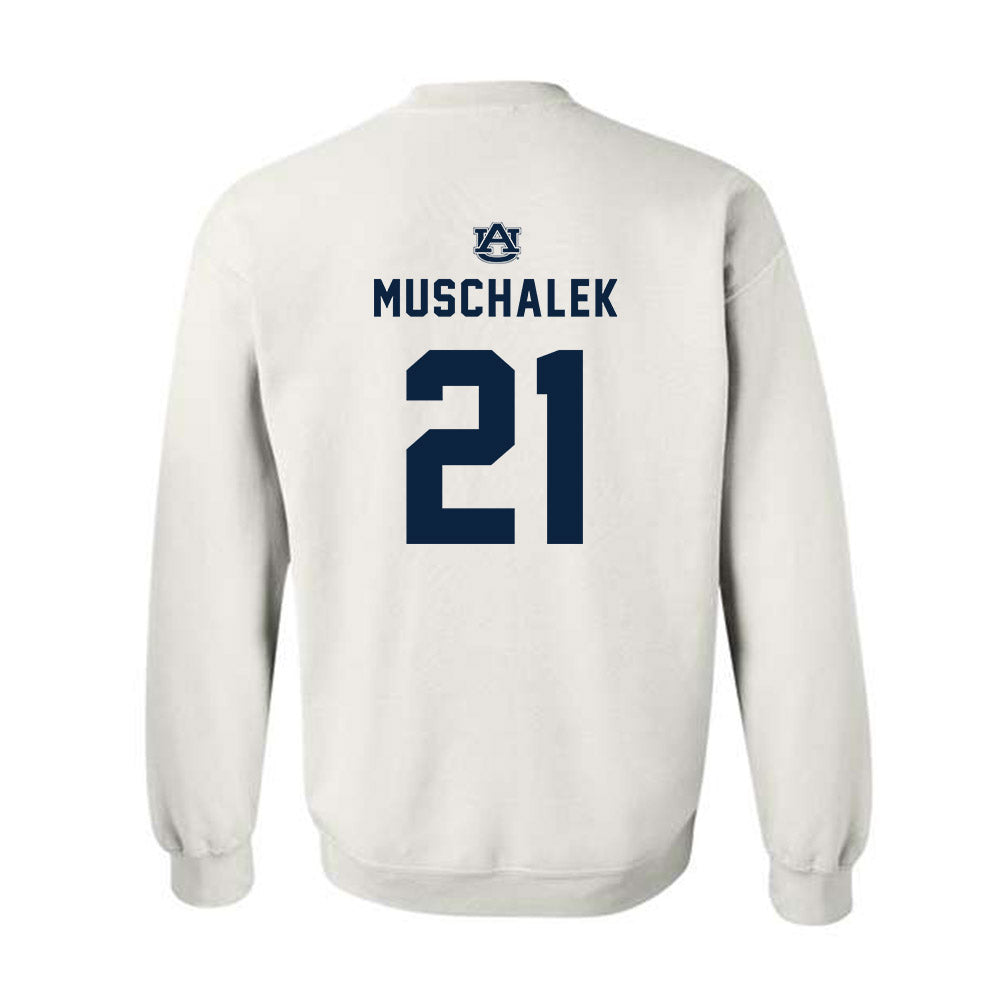 Auburn - NCAA Men's Basketball : Blake Muschalek - Replica Shersey Crewneck Sweatshirt
