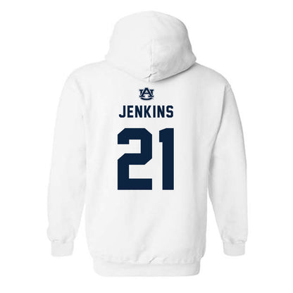 Auburn - NCAA Football : Gavin Jenkins - Replica Shersey Hooded Sweatshirt-1