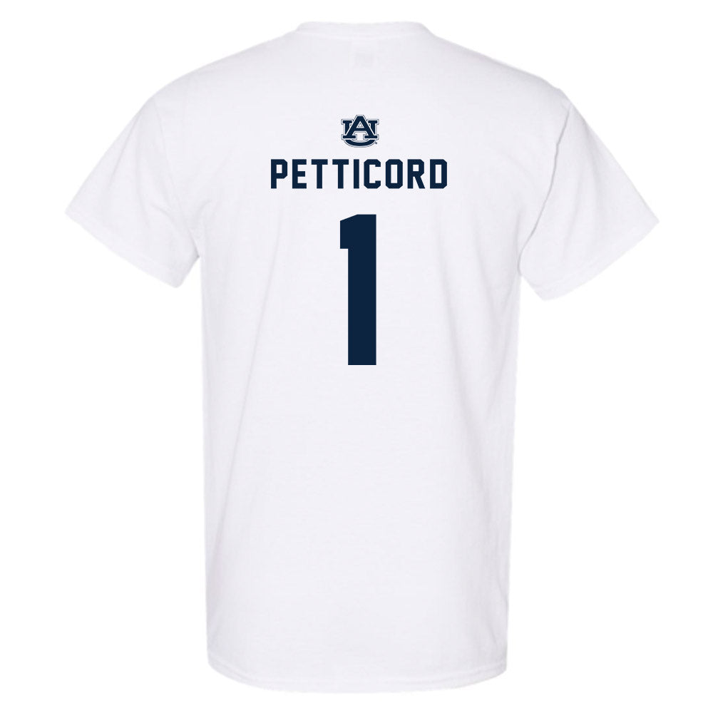 Auburn - NCAA Women's Basketball : Mya Petticord - Replica Shersey T-Shirt-1
