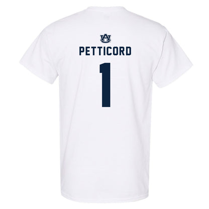 Auburn - NCAA Women's Basketball : Mya Petticord - Replica Shersey T-Shirt-1