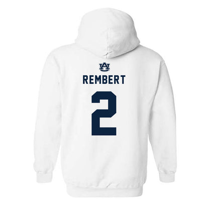 Auburn - NCAA Baseball : Chris Rembert - Replica Shersey Hooded Sweatshirt-1