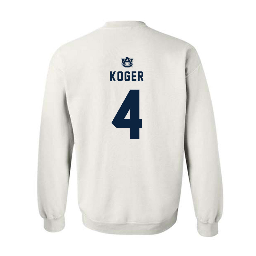 Auburn - NCAA Football : Jeremiah Koger - Replica Shersey Crewneck Sweatshirt-1