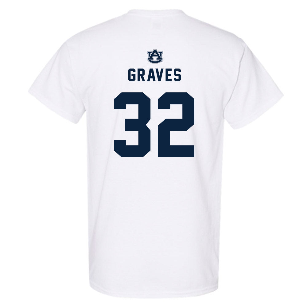 Auburn - NCAA Baseball : Griffin Graves - Replica Shersey T-Shirt