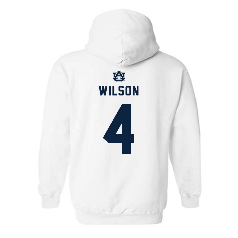 Auburn - NCAA Softball : Daigle Wilson - Replica Shersey Hooded Sweatshirt-1