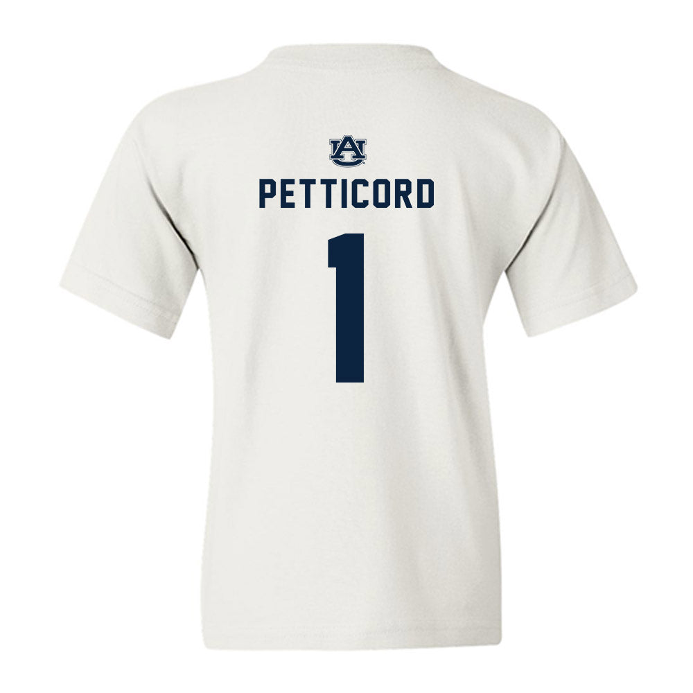 Auburn - NCAA Women's Basketball : Mya Petticord - Replica Shersey Youth T-Shirt-1
