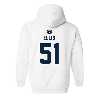 Auburn - NCAA Football : Kail Ellis - Replica Shersey Hooded Sweatshirt-1