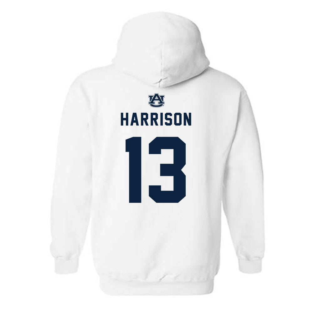 Auburn - NCAA Softball : Ella Harrison - Replica Shersey Hooded Sweatshirt-1