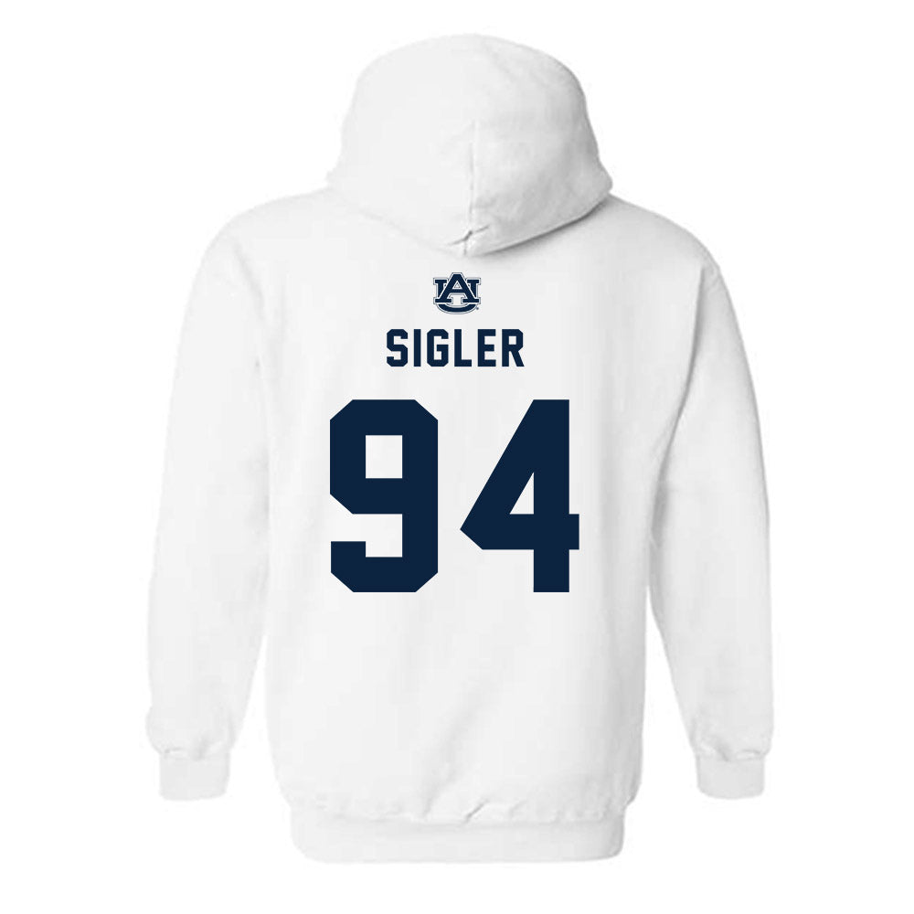 Auburn - NCAA Football : Cody Sigler - Replica Shersey Hooded Sweatshirt-1
