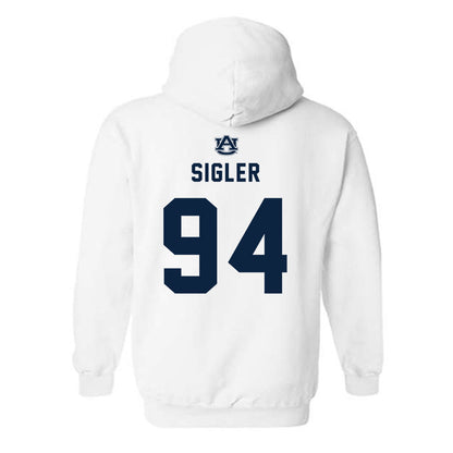 Auburn - NCAA Football : Cody Sigler - Replica Shersey Hooded Sweatshirt-1