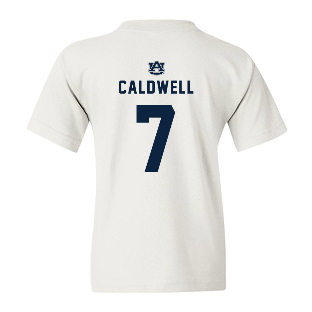 Auburn - NCAA Women's Soccer : Ava Caldwell - Replica Shersey Youth T-Shirt-1