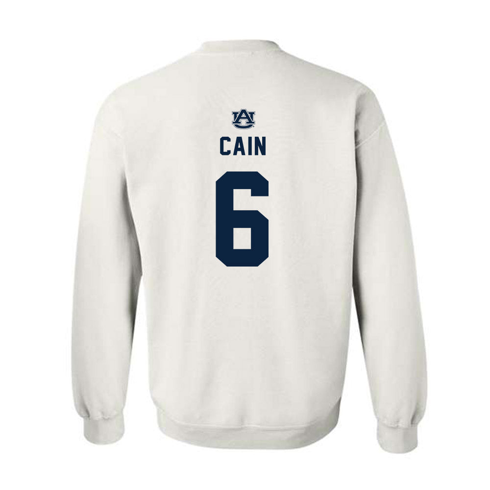 Auburn - NCAA Football : Bryce Cain - Replica Shersey Crewneck Sweatshirt