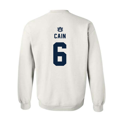 Auburn - NCAA Football : Bryce Cain - Replica Shersey Crewneck Sweatshirt