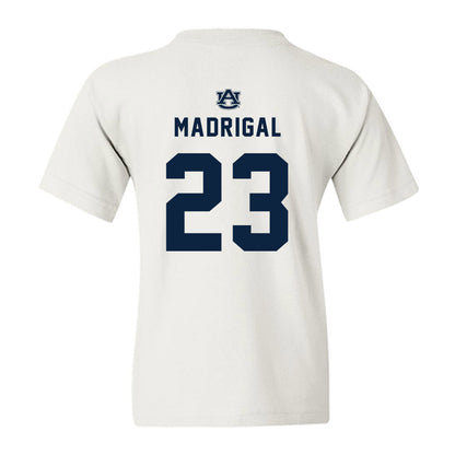 Auburn - NCAA Baseball : Eddie Madrigal - Replica Shersey Youth T-Shirt-1