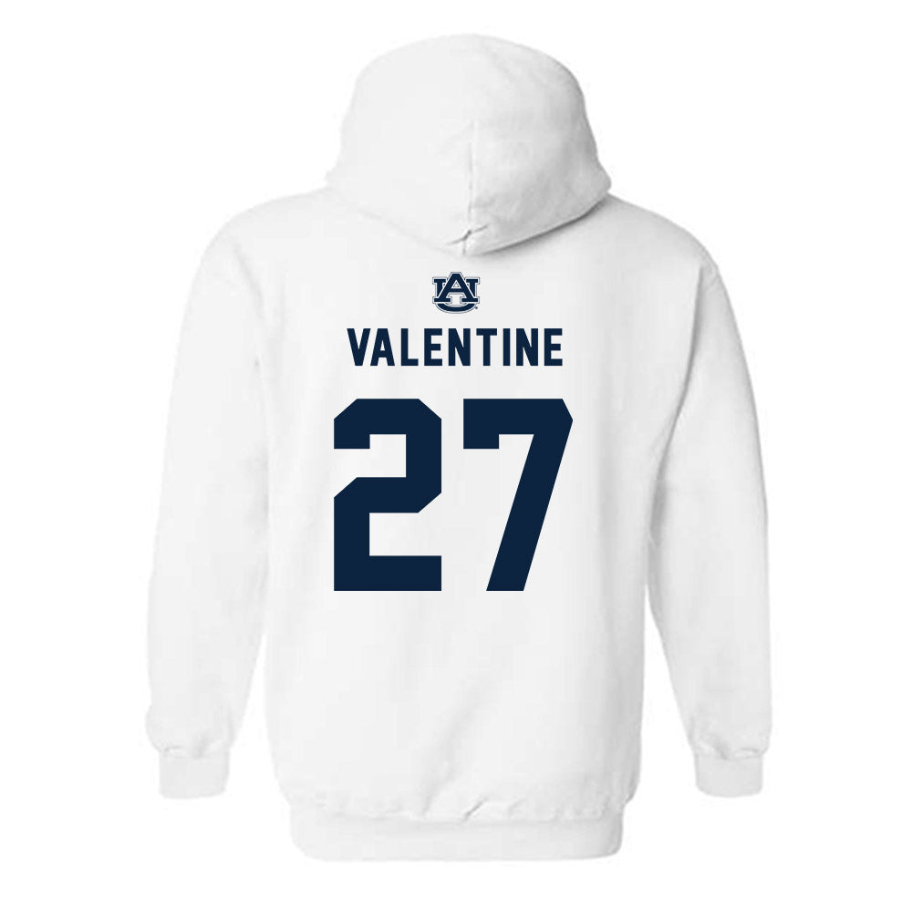 Auburn - NCAA Softball : Peyton Valentine - Replica Shersey Hooded Sweatshirt-1