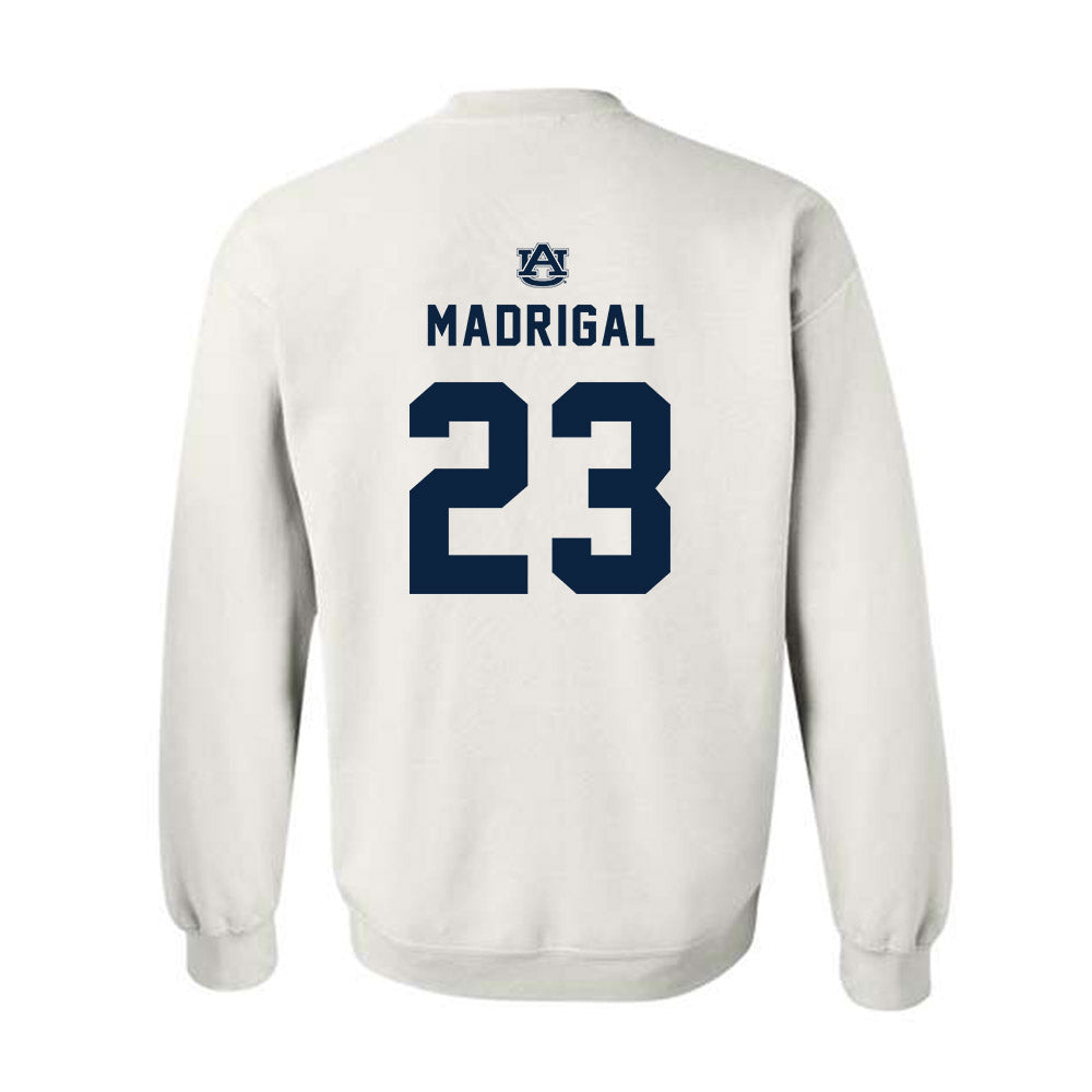 Auburn - NCAA Baseball : Eddie Madrigal - Replica Shersey Crewneck Sweatshirt-1